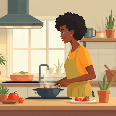 Malewa food illustration